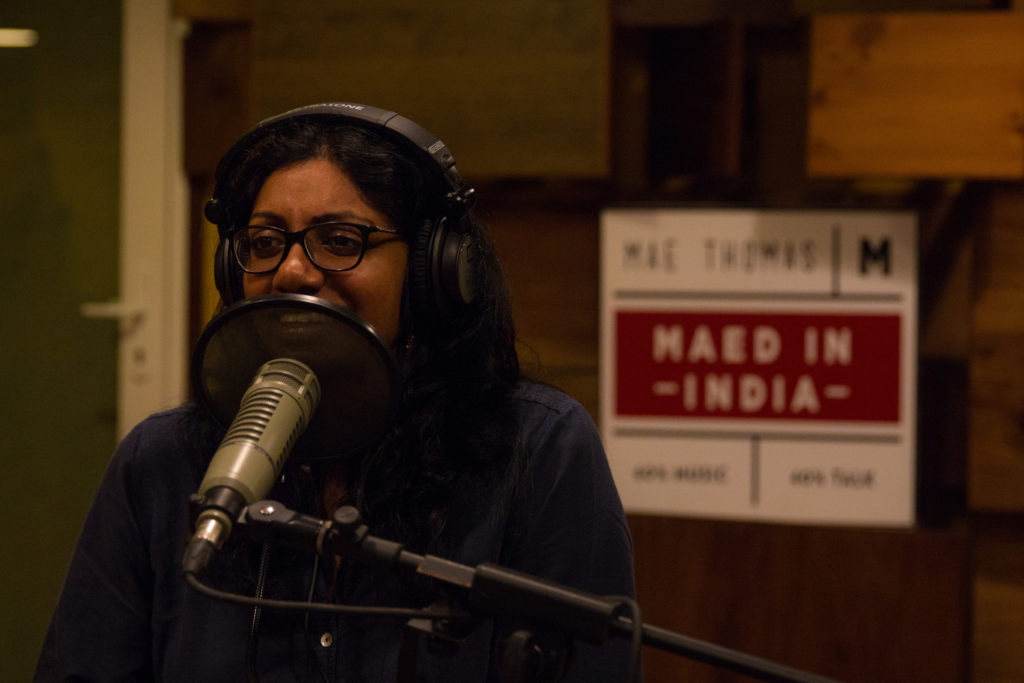 Tune In : Conversation with Mae Mariyam Thomas – Founder of “Maed in India”, India’s first indie music podcast.